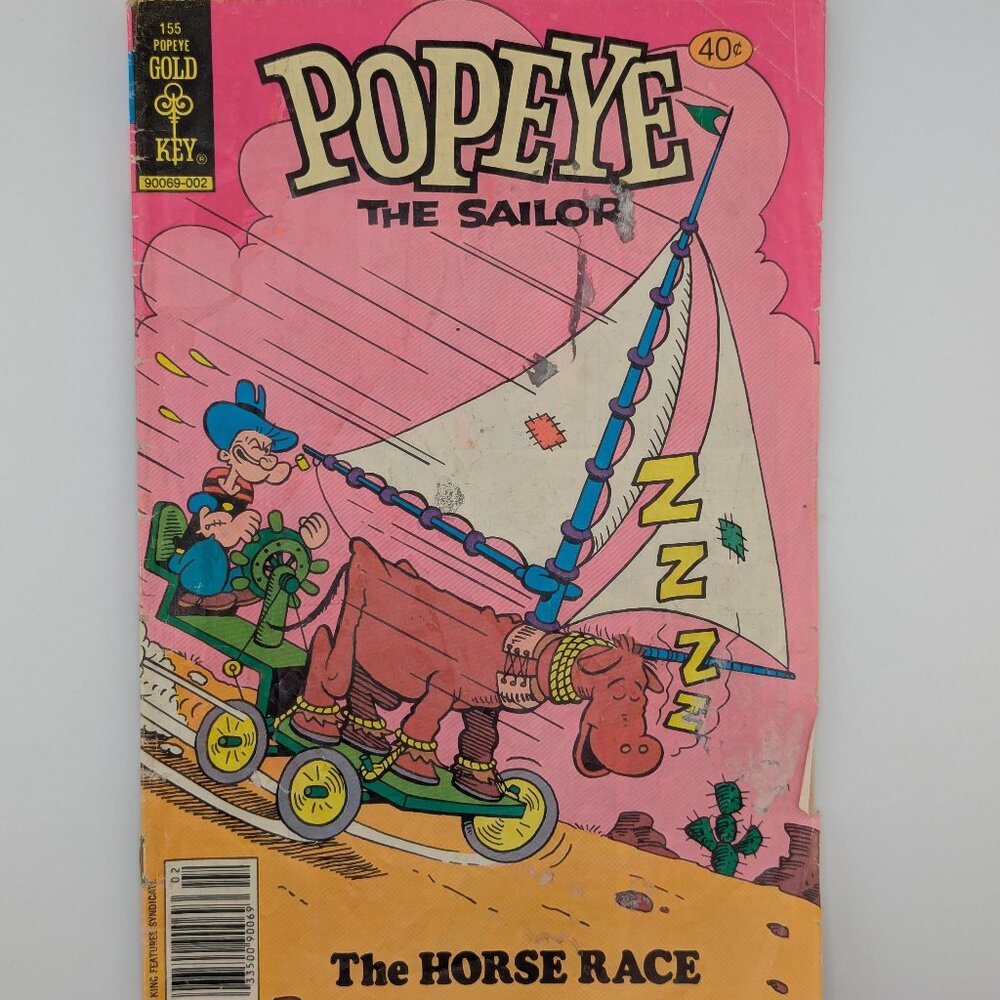 Bundle of Vintage Popeye Comics - Issues #143 & #155